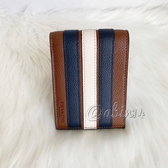 NWT Coach Slim Billfold Leather Wallet - Picture 3 of 5